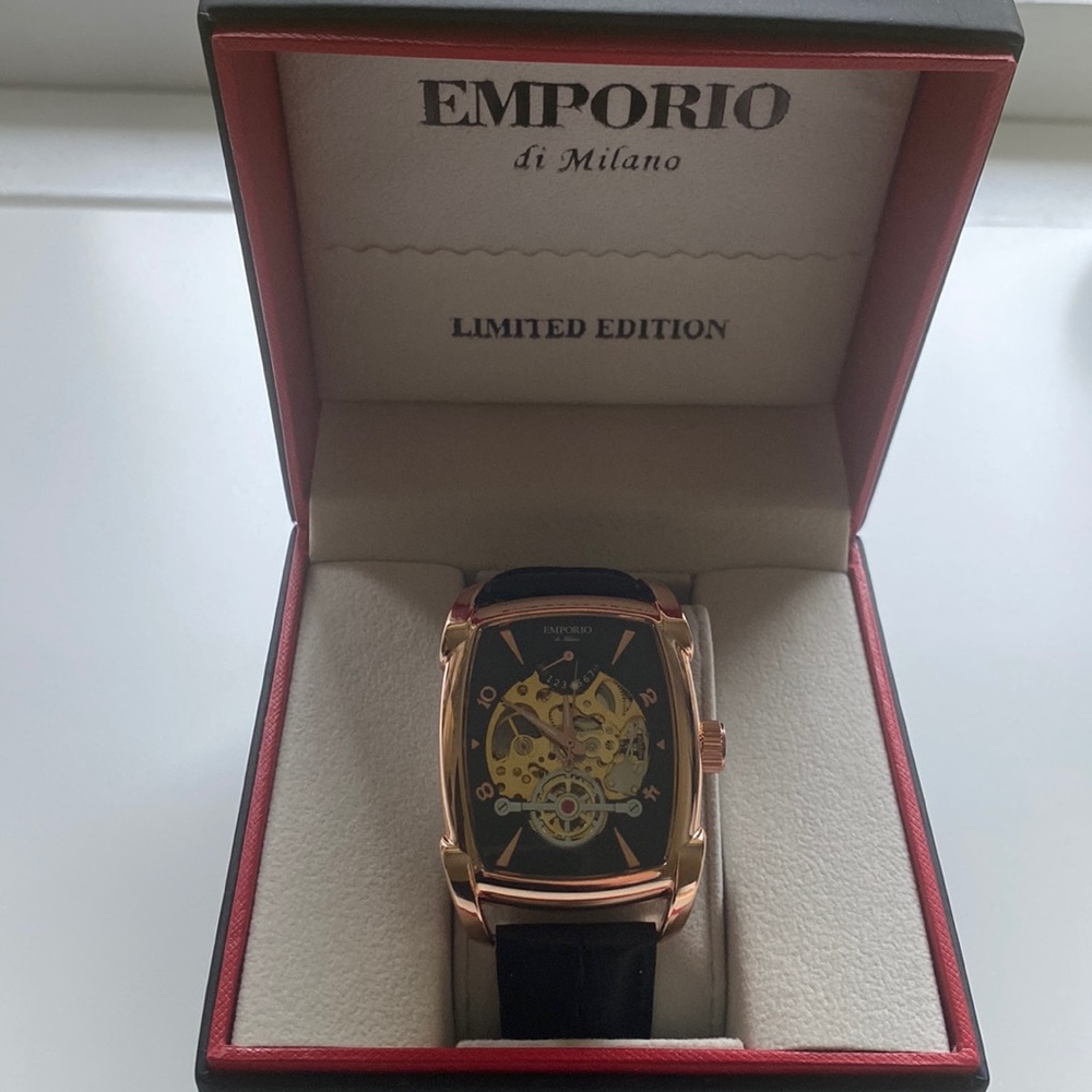 EMPORIO DI MILANO EM CLASSIC 3383 UNISEX WATCH - NEW - Picture 2 of 8